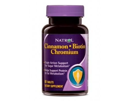 CINNAMON BIOTIN CHROME 60 tablets